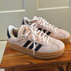 Adidas VL Court Bold Platform Sneaker Light Pink